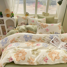 2025全棉花卉单被套印花小清新卡通碎花纯棉被套单人双人单品批发
