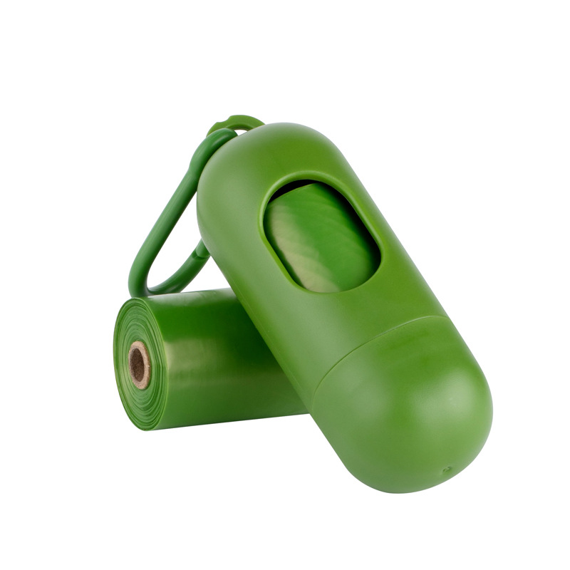 Nuevo estilo bolsa de inodoro bolsa de almacenamiento de mierda pala artefacto portátil perro inodoro mascota bolsa de basura dispensador