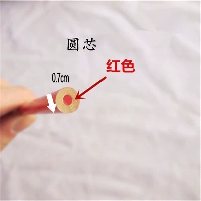 山城 666 Woodworking Pencil Score Pencil Flat Pencil Construction Pencil Woodworking Tools Hot Selling