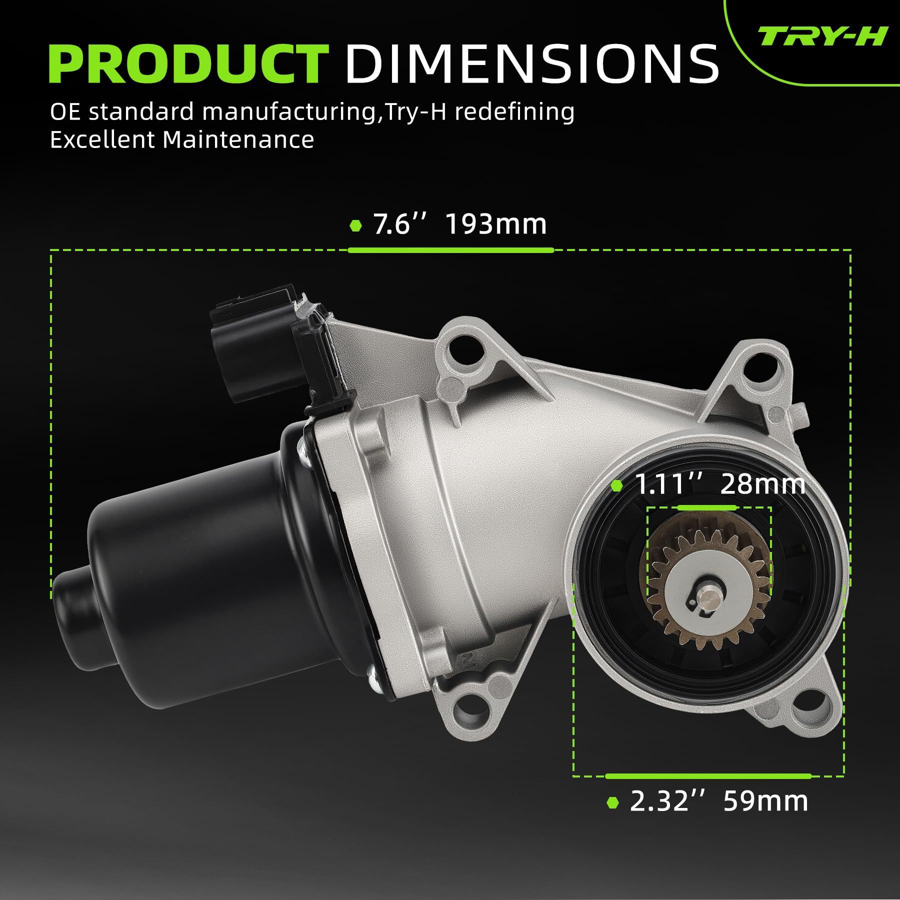 600-899 19258696 23369032 84109212 84718571 M0044 Transfer Case Motor