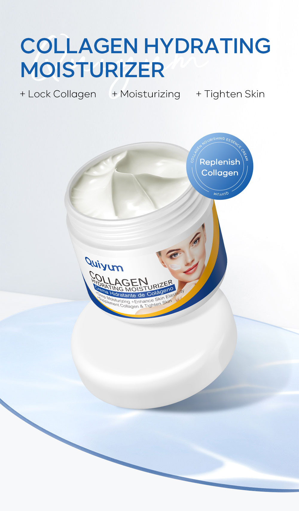 Cross-border QUIYUM Collagen Filling Cream Moisturizing Cream 30g Hydrating, Moisturizing and nourishing manufacturer in stock and available for delivery undefined