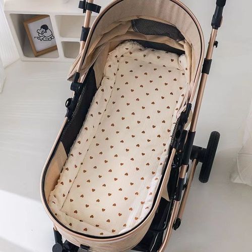 Baby stroller pad newborn wholesale soft and comfortable baby-walking thick pinto cotton pad in stock with drop shipping