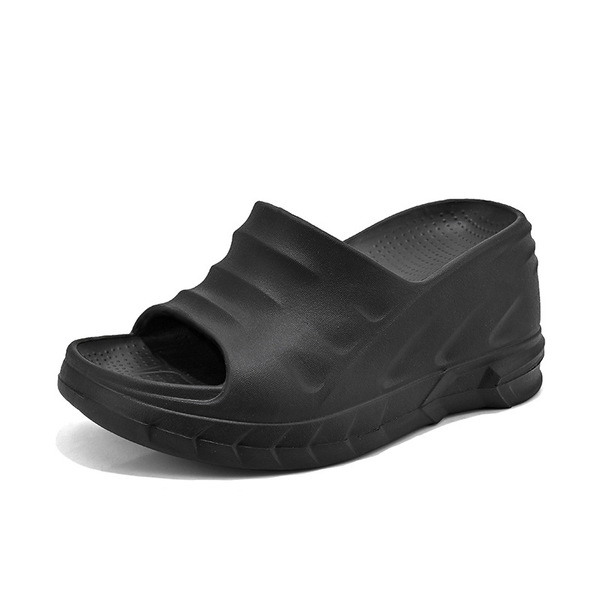 fashionable women's mules platform heels