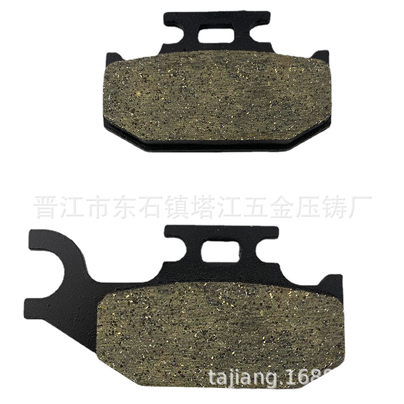Motocicleta pastillas de freno DT125 TTR250 YZ125 KDX125 mago 250 sin amianto freno de disco de cuero