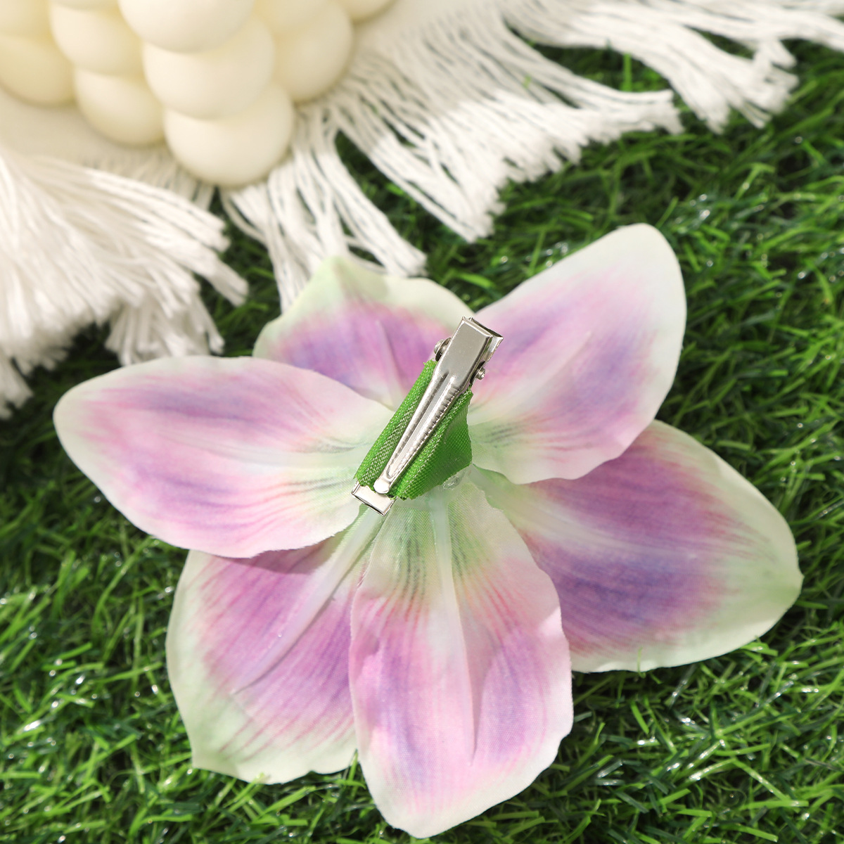 All Seasons Season Sweet Pastoral Women's Flower PVC Hair Clip