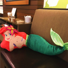 大美人鱼抱枕靠垫公仔Ariel 爱丽儿大号毛绒玩具娃娃儿童女生礼物