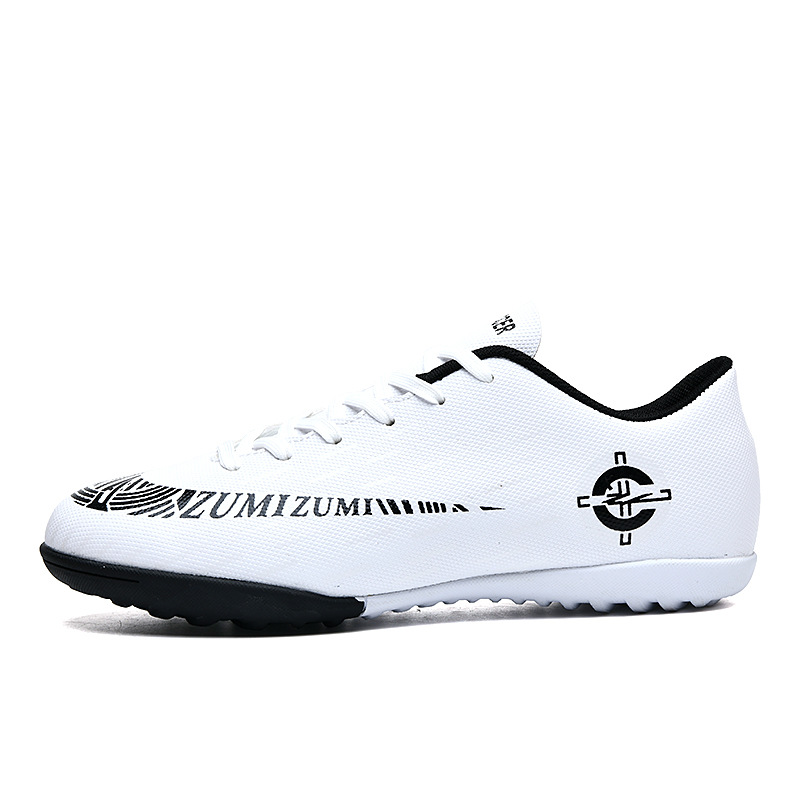 Bingbird transfronterizo nuevo zapato de fútbol FGTF hombre transpirable bajo zapato de fútbol de clavos largos y cortos competencia de entrenamiento