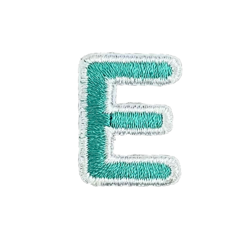 26个字母马卡龙系列刺绣布贴厂家现货批发服装箱包绣花补丁贴辅料|undefined