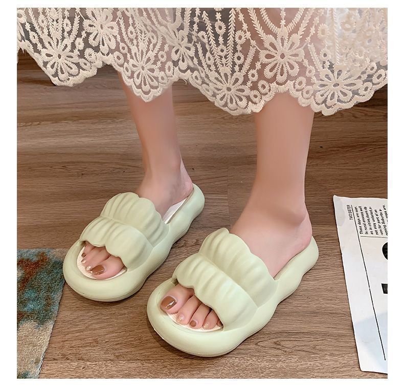 Women Slippers Flip-Flops Pool Rubber Leather Quick Drying Sandals_voghion.com