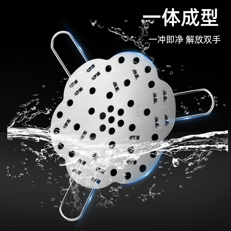 [Dropshipping] 304 Stainless Steel Foldableing Steaming Rack Multi-Functional Retractable Adjustable Steaming Rack Kitchen Steaming Rack