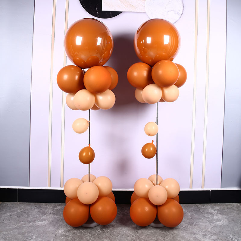 Centro comercial tienda apertura diseño globo columna traje boda decoración boda carretera plomo boda gran globo redondo soporte