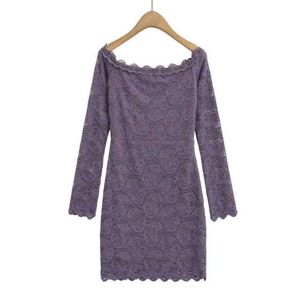Lace double-layer long-sleeve