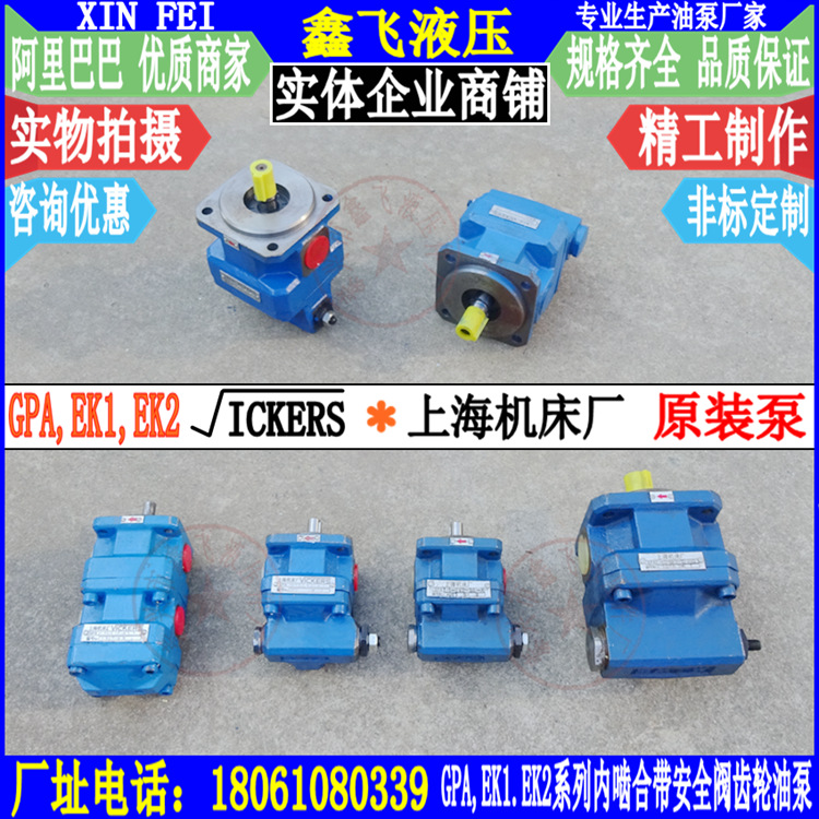 GPA1-214EK1EK220R6.3R63EM1内啮合齿轮油泵上海机床厂耐酸碱