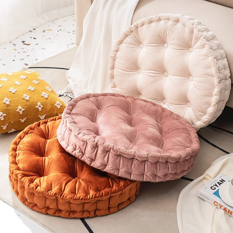 Round oversized futon thickened cushion office cushion floor floor home mat meditation mat Round oversized futon thickened cushion office cushion floor floor home mat meditation mat