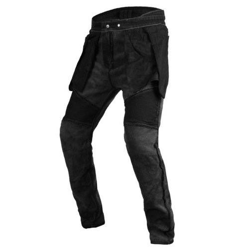 VOLERO Motorcycle Jeans for Men and Women, Biker Riding Pants Winter Fleece Lined Warm Racing Pants CE Protective Gear