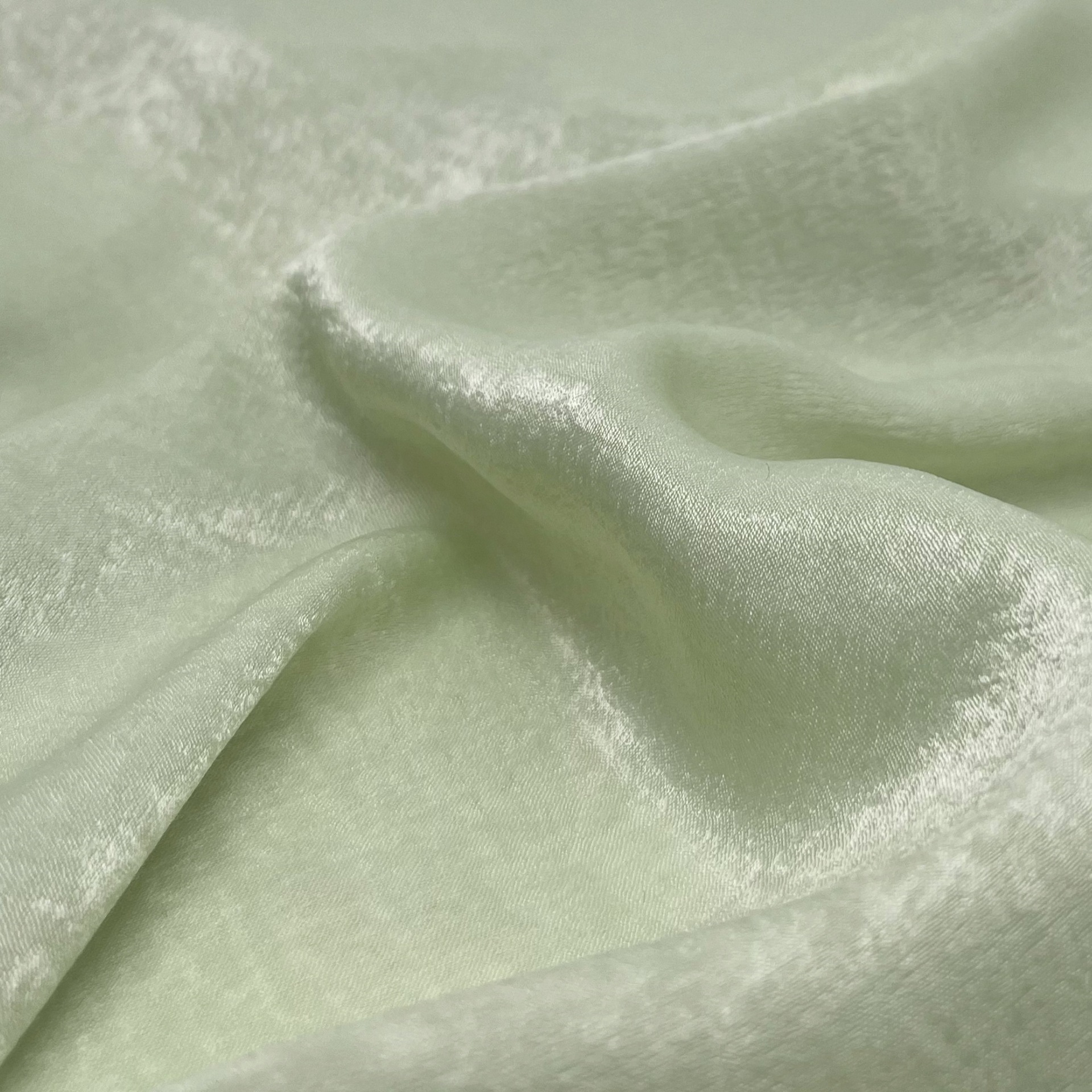 Luminous Snow Silk Crepe Horse-Face Song Pants with Stand Collar, Crystal Brocade Hanfu, Chiffon Fabric, Blouse and Skirt Collarless Dress, Long Gown Dress