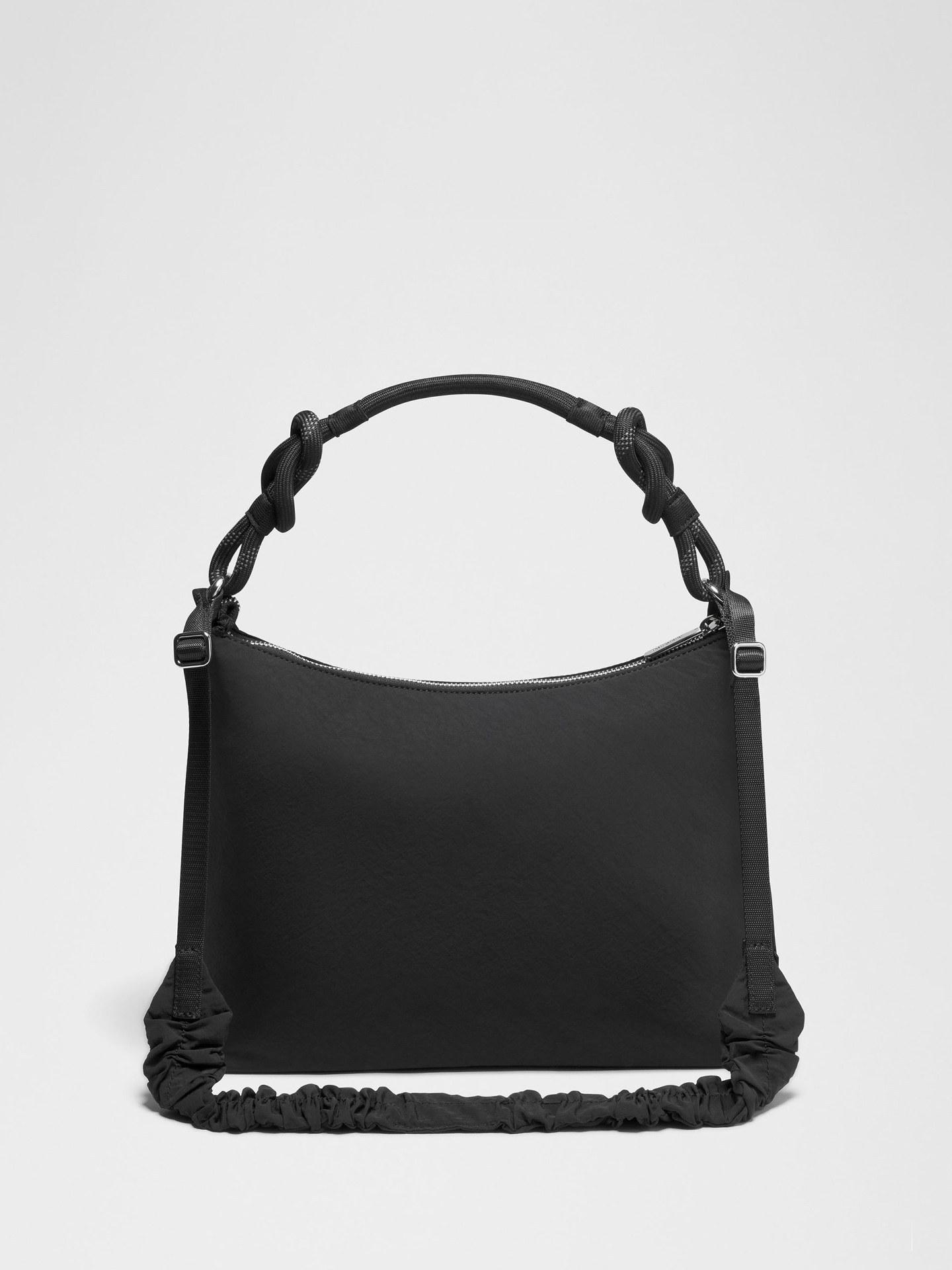 LU Convertible 1.5L 6.5L 16L Large Capacity Hobo Bag Pleated Cloud Crossbody Underarm Bag
