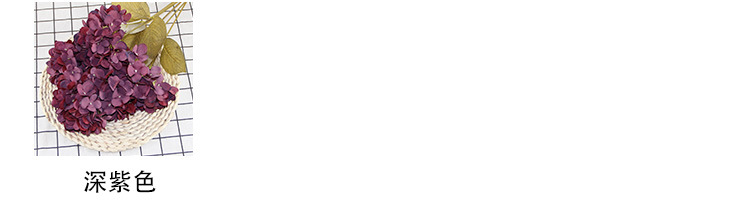 复古6头油画绣球