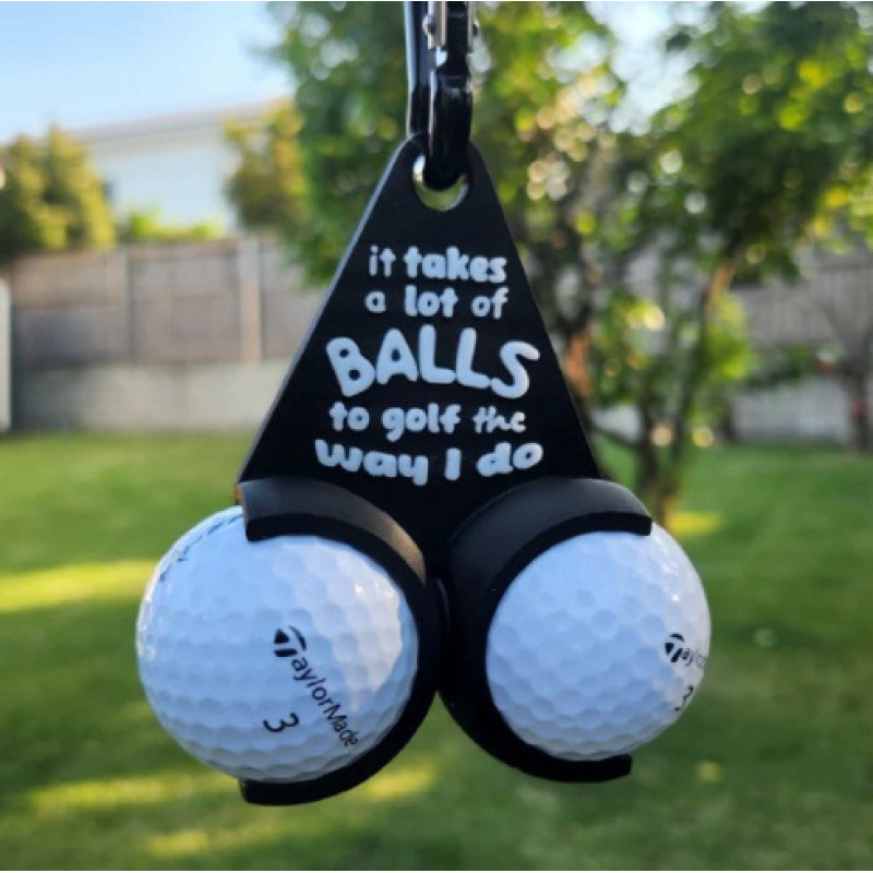 跨境新品 Golf Ball Holder Funny Golf Gifts创意球架|undefined