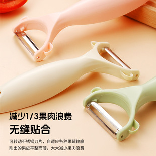 削皮刀二合一批发不锈钢剥皮刀多功能厨房专用蔬菜土豆水果瓜刨-阿里巴巴