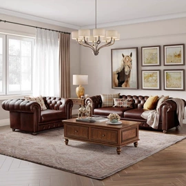 实木床;皮艺沙发;沙发椅