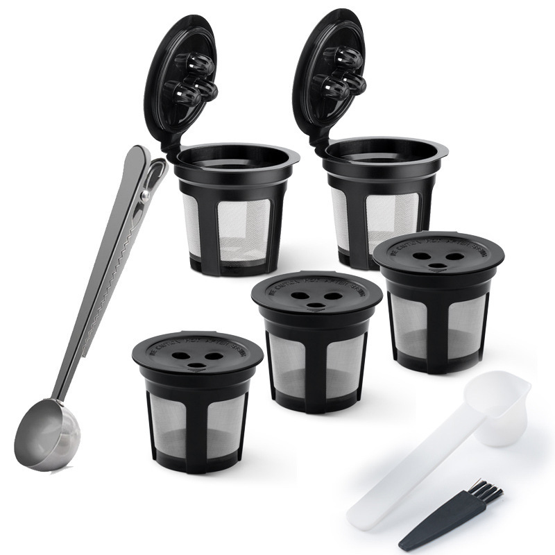 Upgraded Ninja Dual CFP201 Reusable K-Cup Reusable Coffee Shell Coffee Filter
