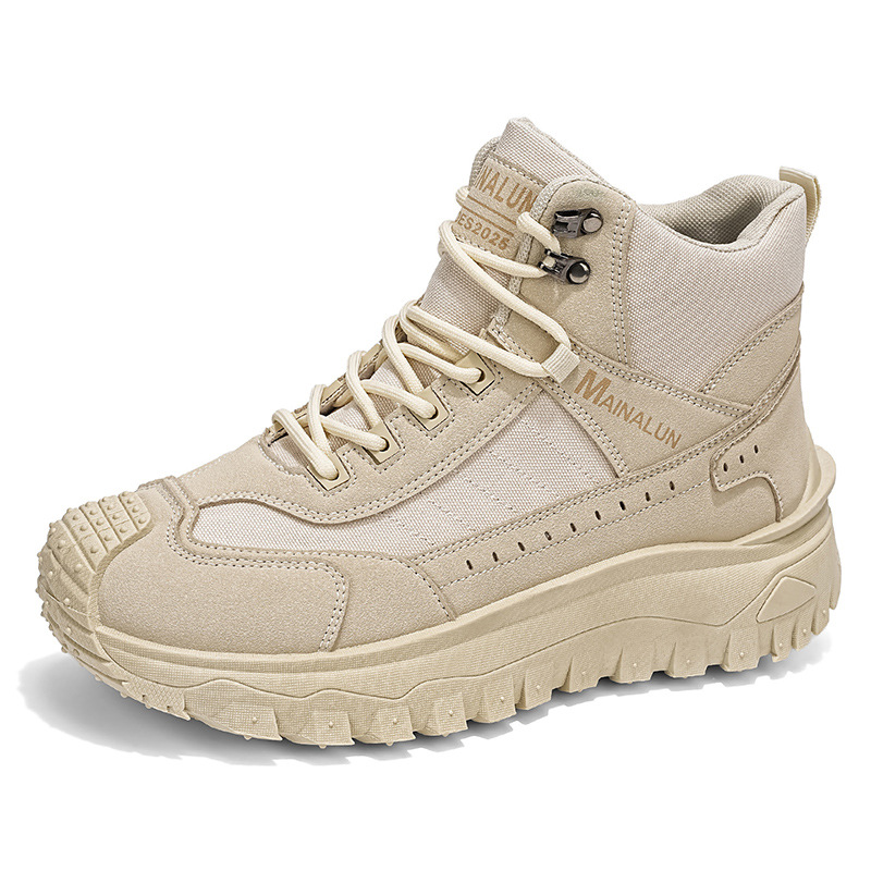 Botas de Trabajo Martin para Hombre de PU y Caucho Ligeras Antideslizantes para Uso Diario