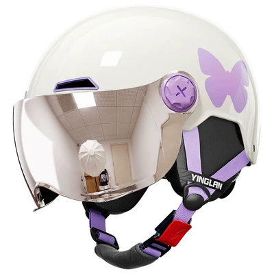for electric scooters, suitable for girls, does — Motosiklet kaskı (dəbilqə)