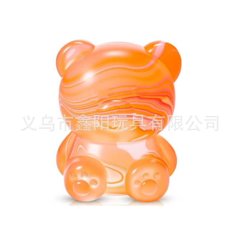 Juguete de malvavisco blando con forma de copo de nieve y hielo, alivio del estrés de rebote lento, similar a Needoh, transfronterizo.