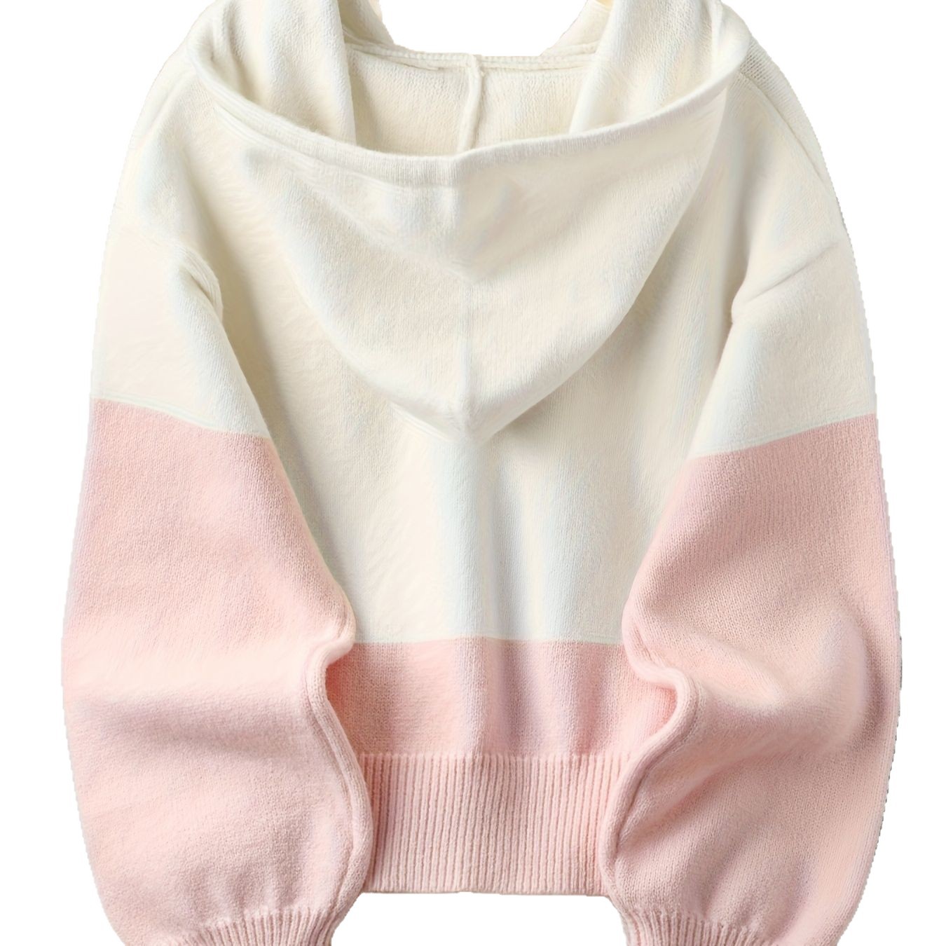 Cardigan, jacket, hoody, knitted demi-season sweater, oversize, western style, increased thickness 5