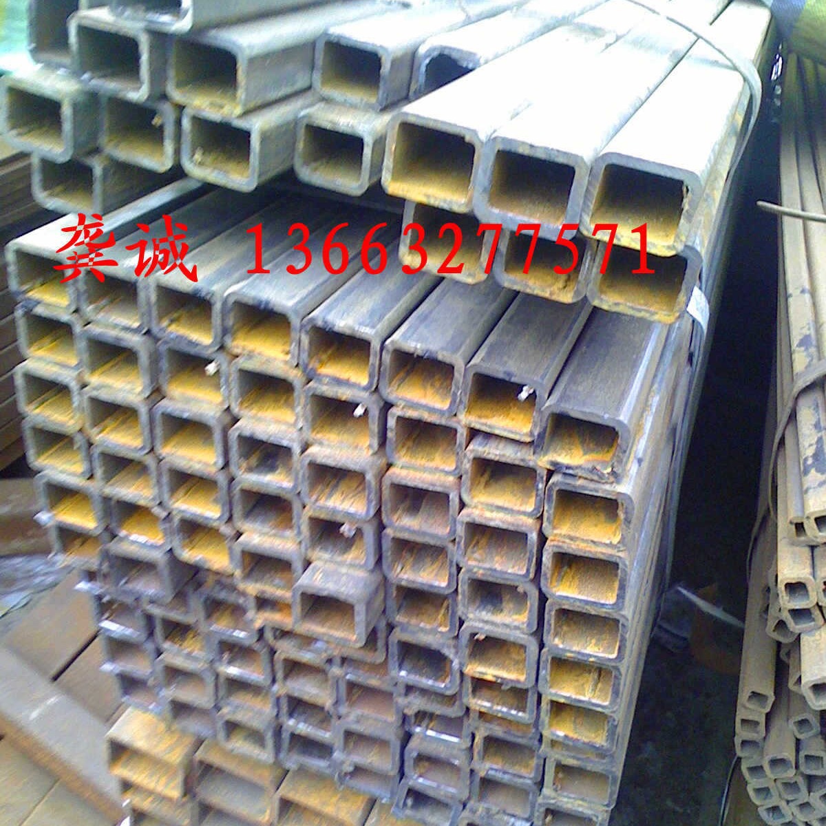 55*55*3-4方管厂家65*65*2-6方管机械用镀锌方管厂 慈溪市方管厂