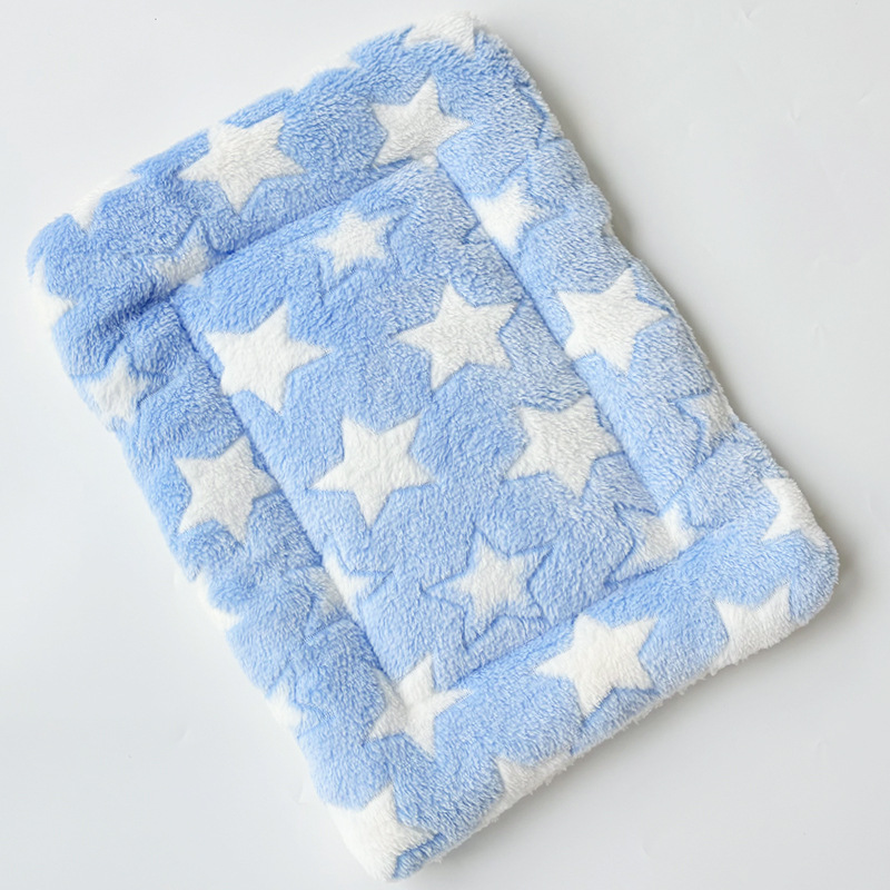 Suministros para mascotas estera de fruta de crianza estera de jaula de gato de perro fábrica de entrega de una pieza al por mayor superficie de lana de coral Falai