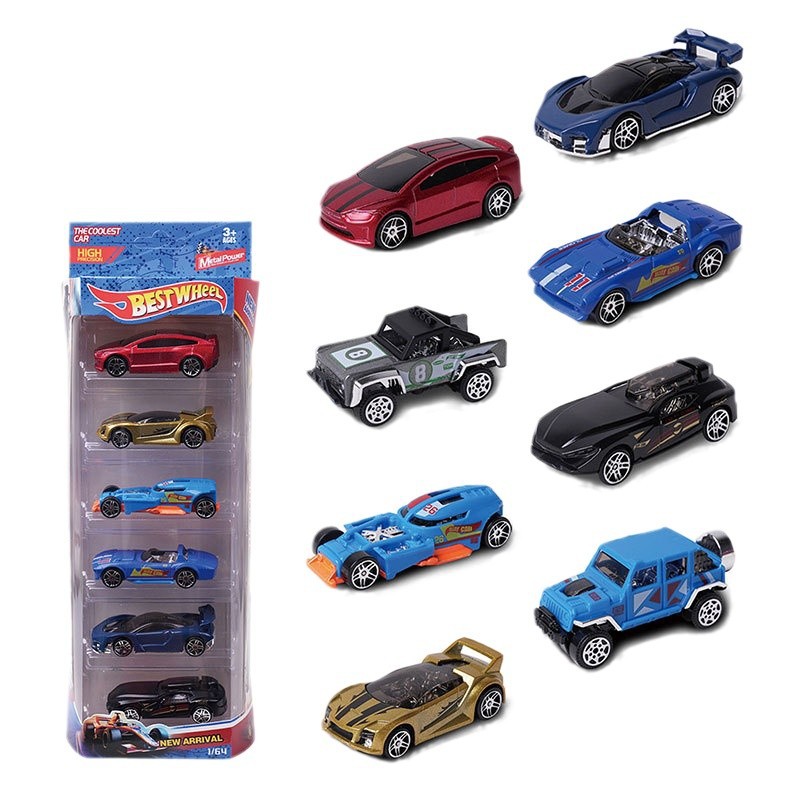 대외 무역 국경 1:64 CHENGHAI 합금 자동차 모델 HUILI 자동차 럭셔리카 로고 경주 근육 자동차 클래식 자동차