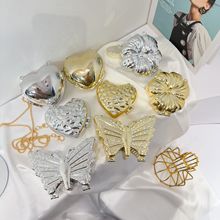 精致小巧小众设计手提包链条女镶钻蝴蝶单肩迷你包亚克力包斜挎包