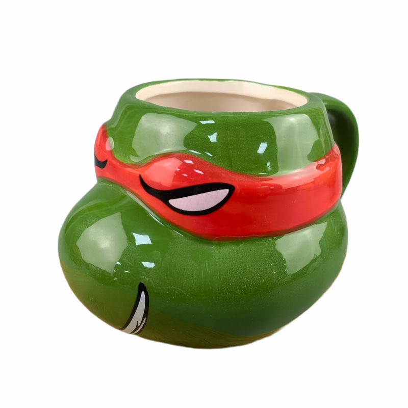 Taza de Cerámica con Forma de Tortuga para Café y Oficina