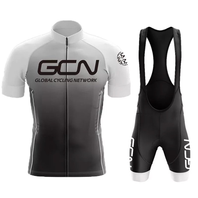 GCN 2022 A summer new pattern Gradient Jersey Short sleeved Mountain Highway Event Quick drying Fleet Edition Jersey