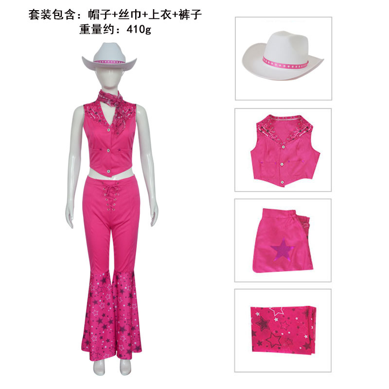 2023 nueva película persona real Barbie cos traje Ken Kenny Cosplay traje de baño vestido