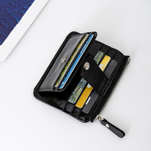 證件卡包多功能男士防消磁防盜刷大容量卡套女錢包二合一體收納包