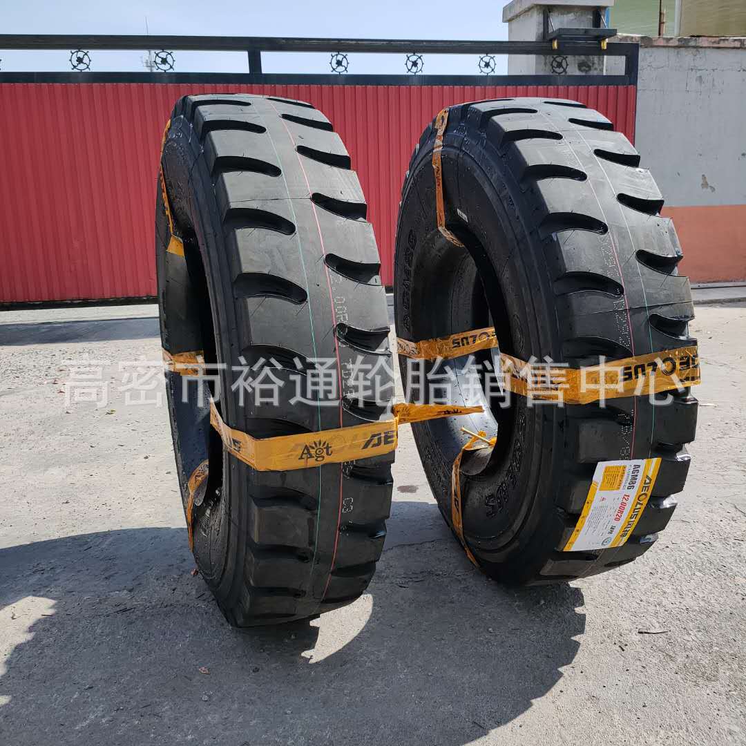 风神矿用轮胎12.00R20卡车轮胎羊角花纹12.00r20矿山钢丝轮胎18PR