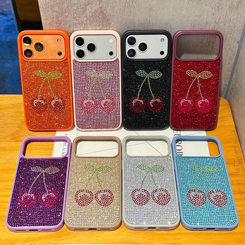 High-end ins-style 3D sparkling diamond heart case suitable for iPhone 17 Pro Max, Apple 18 Pro, and new iPhone 15 models High-end ins-style 3D sparkling diamond heart case suitable for iPhone 17 Pro Max, Apple 18 Pro, and new iPhone 15 models