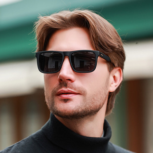 欧美偏光太阳镜男士开车墨镜驾驶日夜两用智能变色防紫外线 P1903-阿里巴巴