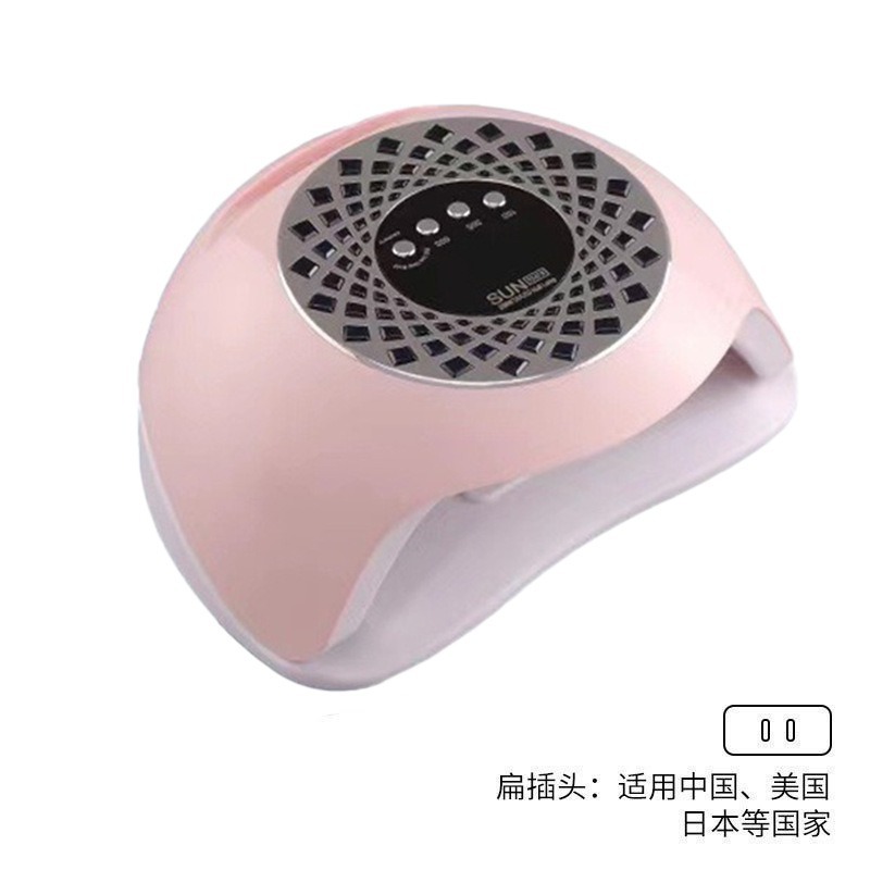 Lámpara de manicura de almacenamiento 268W de alta potencia UV + LED doble fuente de luz pegamento de manicura luz fototerapia inteligente transfronteriza