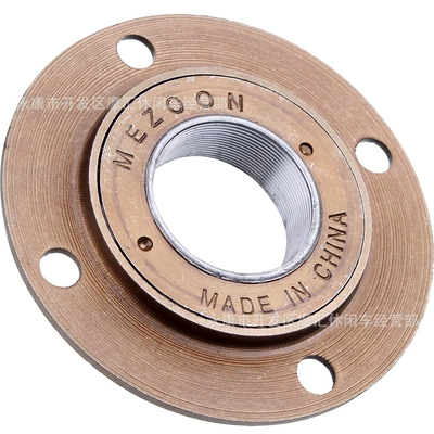 Electric tricycle bicycle modification accessories 34MM hole tooth plate sprocket four-hole chain plate large flying toothless flywheel (Motorcycle transmission system parts)
