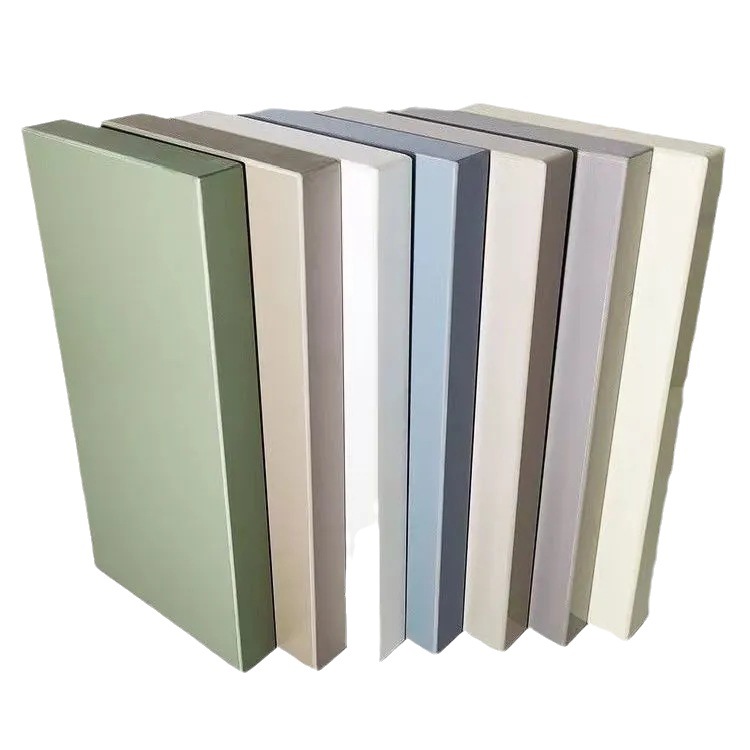 Tablero de PET, tablero de partículas, madera maciza, tablero multicapa para interiores, grado EO, panel de puerta de armario amigable con la piel, puerta de armario, tablero OSB, muebles para el hogar