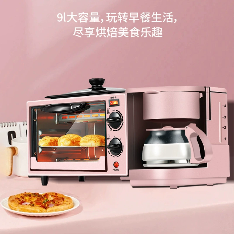 Three-in-one breakfast machine household toaster electric oven toaster sandwich machine manufacturer wholesale event gifts