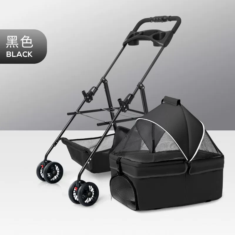 Foldable cart to go out, pet, cat