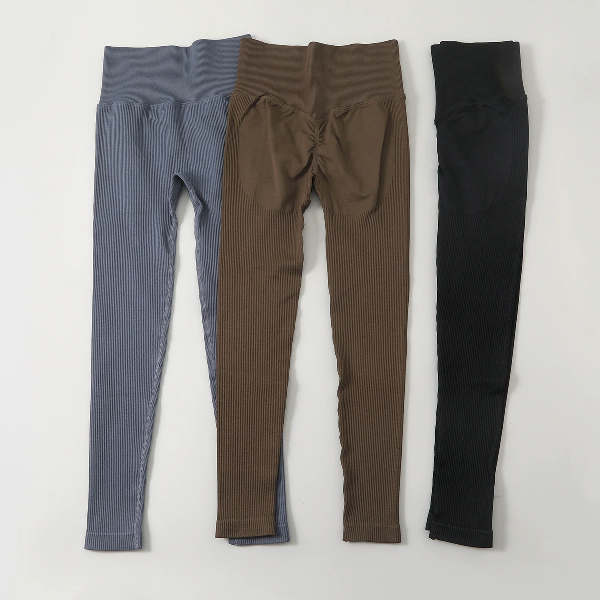 Европейские и американские штаны для йоги с резьбой Amazon, быстросохнущие штаны для тела, впитывающие влагу, высокоэластичные штаны для йоги, показывающие бедра