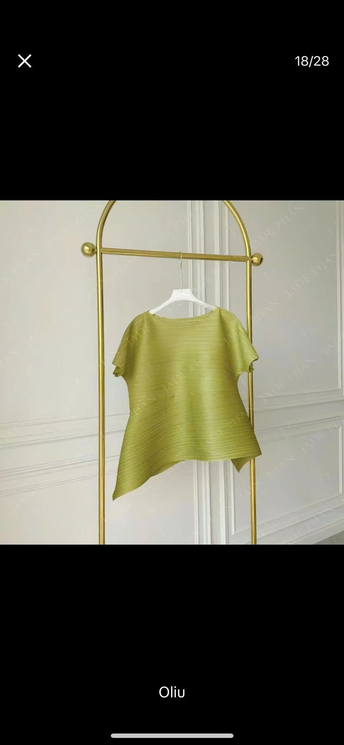 Camiseta de Verano Estilo Miyake 2025 para Mujer, Top Plisado, Mangas Cortas Dobladas, Diseño Irregular, Cómodo y Casual. image 21
