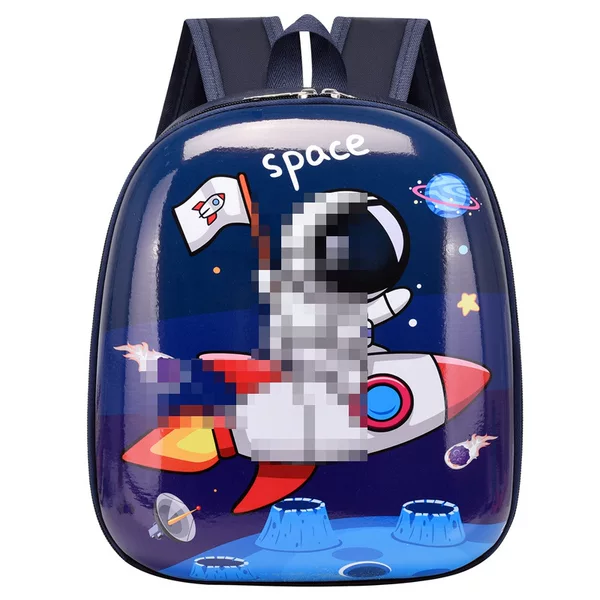 Children's Backpack Anime Cartoon Male and Female Baby Eggshell Bag Cross-Border Foreign Trade New Kindergarten School Bag Wholesale