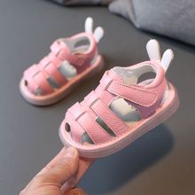 夏季宝宝凉鞋女童婴幼儿学步鞋软底0一1-3岁防滑透气婴儿鞋子公主